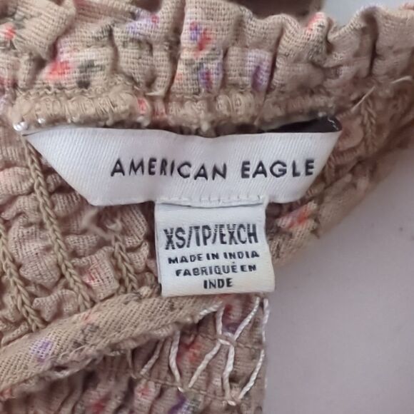 American Eagle Tan One Shoulder Tank - Picture 5 of 6